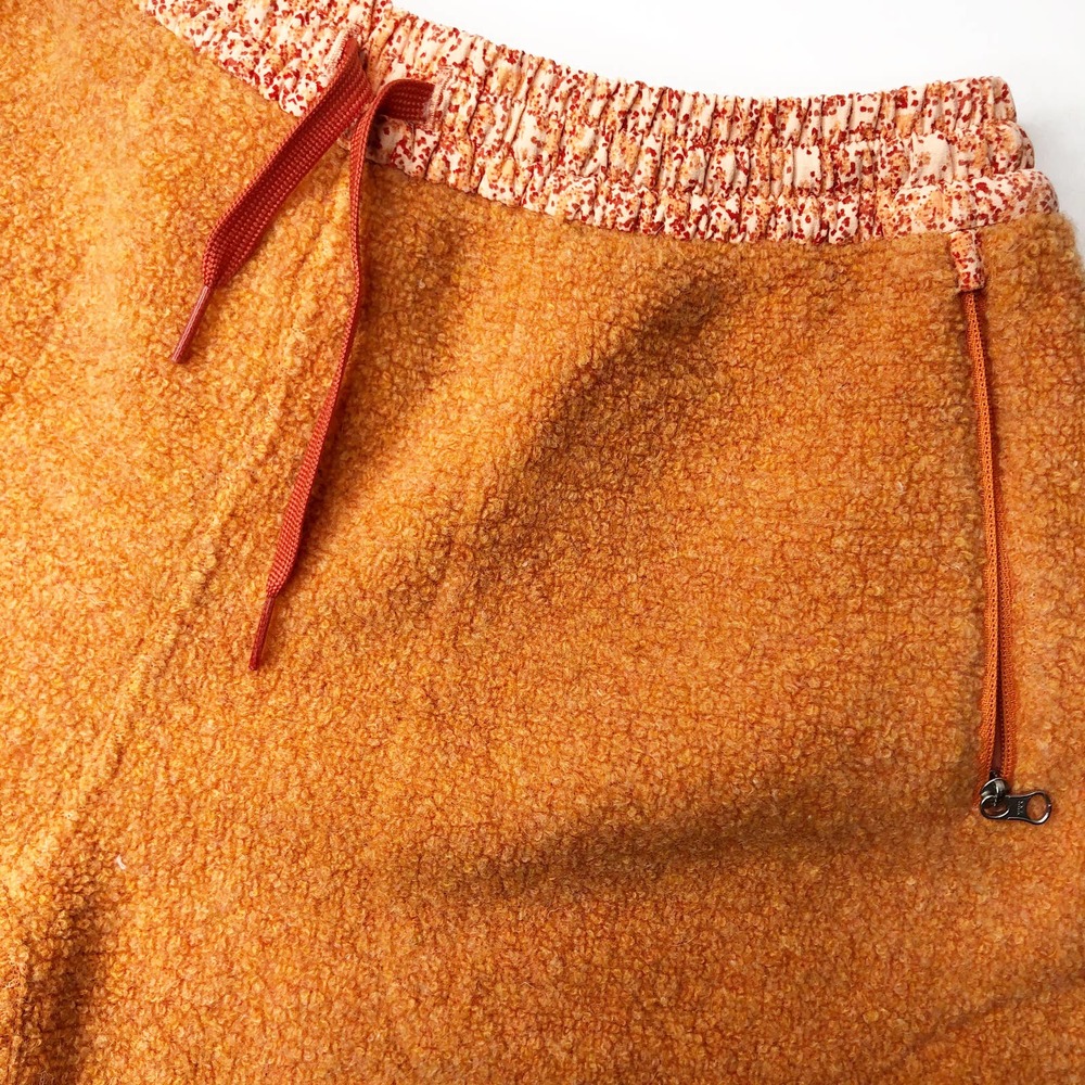 Outdoor Voices Mega Fleece Shorts XS Wool Orange - Picture 3 of 8